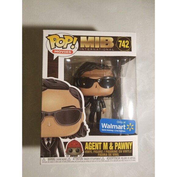 Funko Pop MIB International Agent M & Pawny Walmart Exclusive #742 - Picture 1 of 6